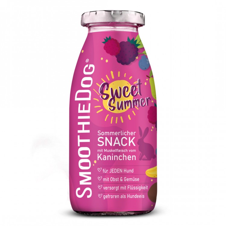 SMOOTHIEDOG Sweet Summer Królik z marchewką i owocami