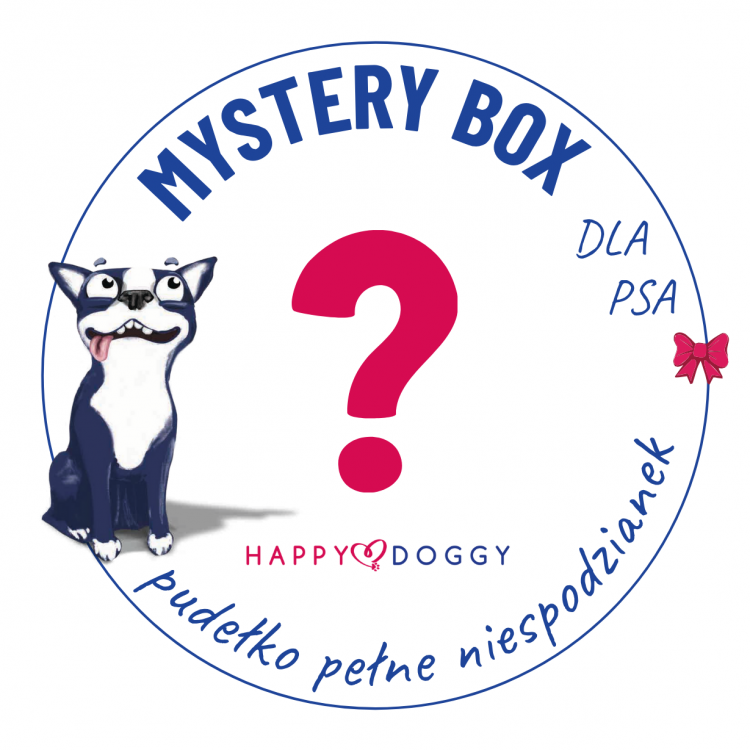 MYSTERY BOX dla psa - pudełko pełne niespodzianek M