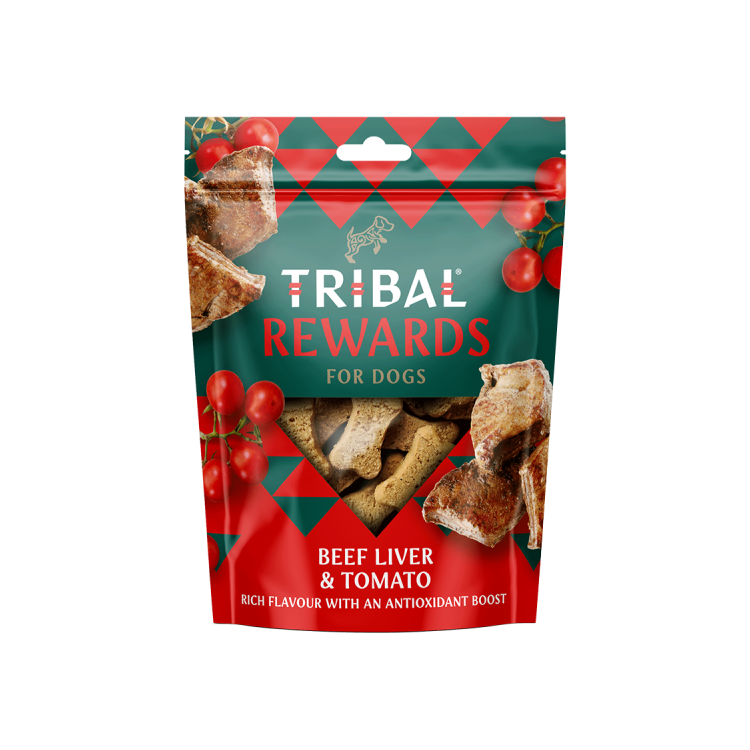 TRIBAL Rewards Wołowina i Pomidor Ciastka dla psa domowej produkcji 125g