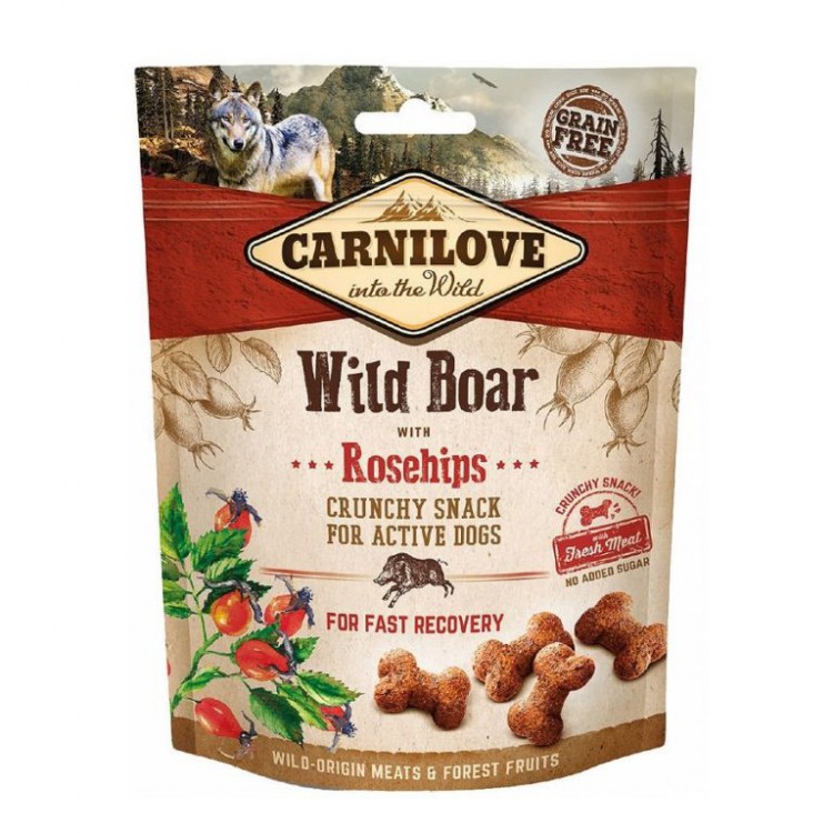 CARNILOVE Crunchy Snack Wild Boar & Rosehips 200 g