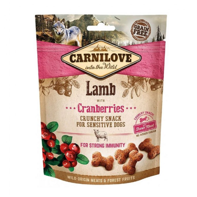 CARNILOVE Crunchy Snack Lamb & Cranberries 200 g