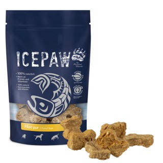 ICEPAW Filet Pur - przysmaki z filetów białych ryb dla psa