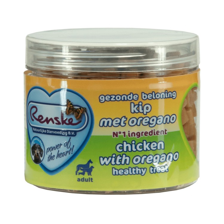 RENSKE Dog Healthy Mini Treat Chicken with oregano - kurczak z oregano 100g