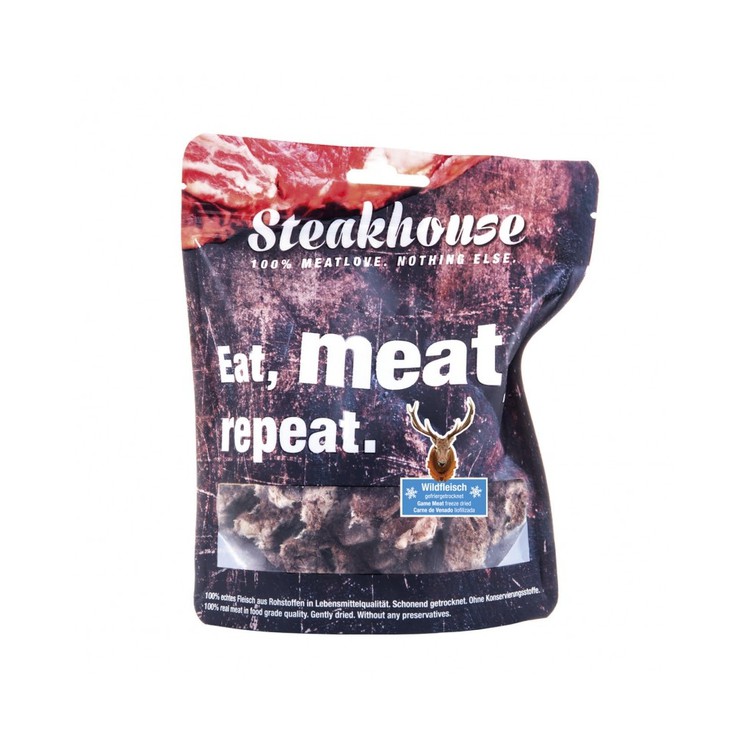 MEATLOVE  SteakHouse Freeze Dried Game - Mięso jelenia Przysmak liofilizowany 40g
