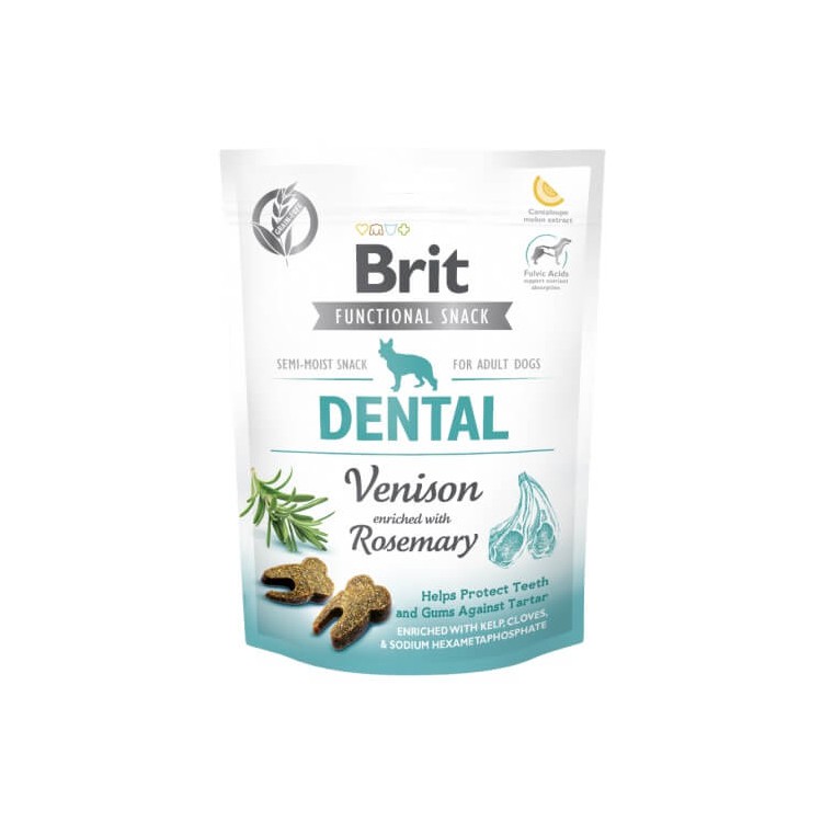 BRIT CARE Functional Snack Dental Venison - Jama ustna 150 g