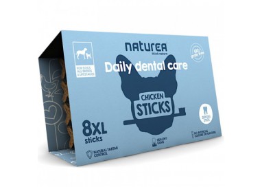 NATUREA Dental Sticks Kurczak Dentystyczny przysmak dla psa 8 XL