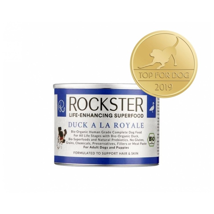 ROCKSTER Superfood Duck a la Royale - BIO kaczka Organiczna karma dla psa