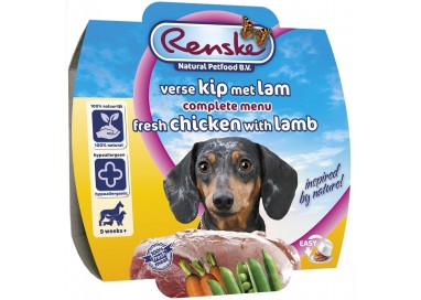RENSKE Chicken and Lamb Puppy Kurczak i jagnięcina dla szczeniąt Karma mokra dla psa 100 g