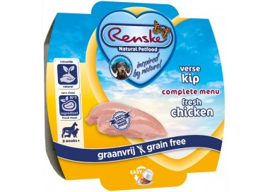 RENSKE Chicken Świeży Kurczak bez zbóż Karma mokra dla psa 100 g