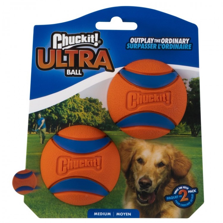 CHUCKIT! Ultra Ball Piłka dla psa 2pak