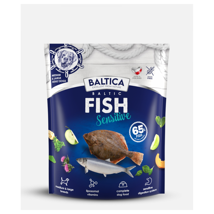 BALTICA Baltic Fish Sensitive Średnie Duże Rasy