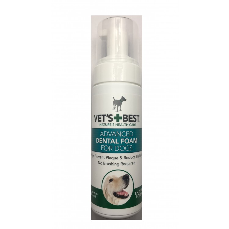 Vet's Best Dental Foam Pianka do czyszczenia zębów psa 150ml