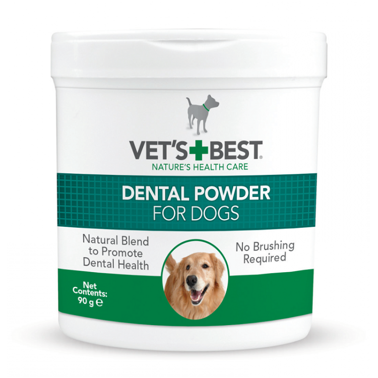 Vet's Best Dental Powder Proszek do czyszczenia zębów psa 90g