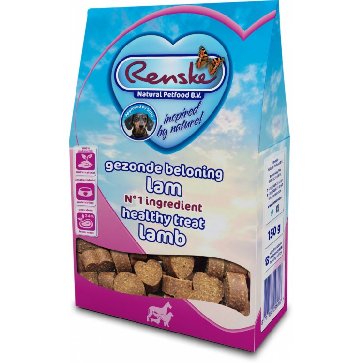 RENSKE Healthy Treat Lamb - ciasteczka z jagnięciny dla psów 150g