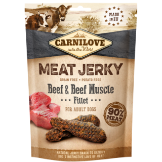 CARNILOVE Jerky Snack Beef with Beef Muscle Fillet