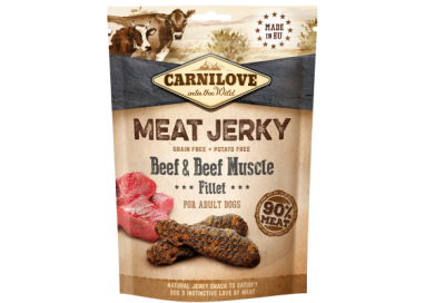 CARNILOVE Jerky Snack Beef with Beef Muscle Fillet