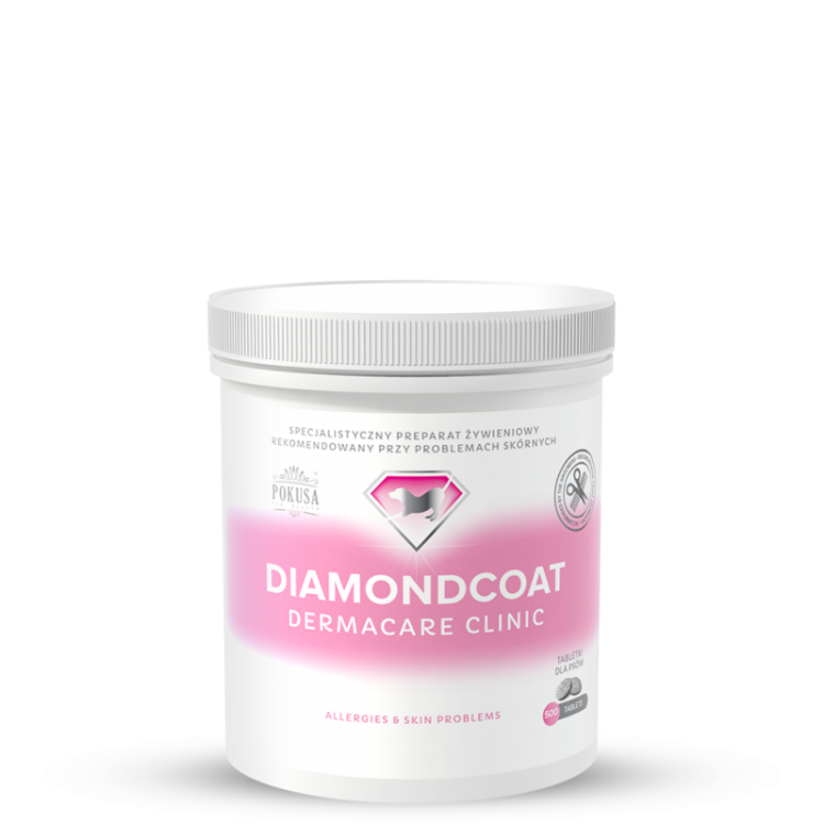 POKUSA DiamondCoat DermaCare Clinic 500 tabletek