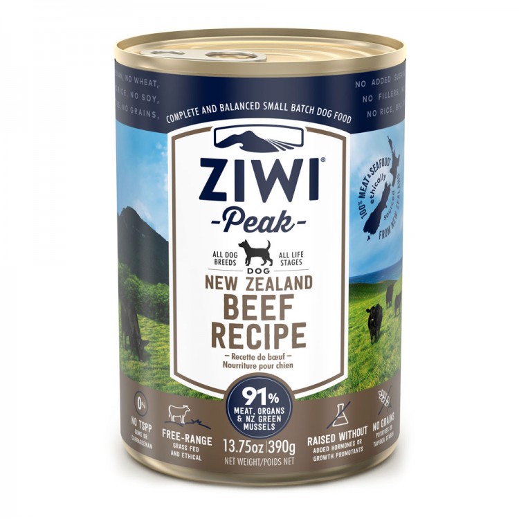 Ziwi Peak Beef Wołowina - karma mokra dla psa 390 g
