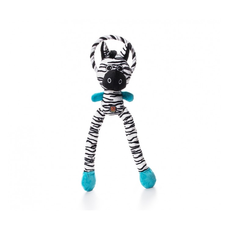 PETSTAGES Thunda Tugga Zebra maskotka szarpak 52 cm