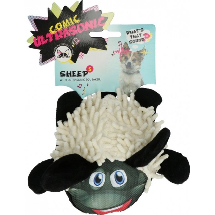 Comic Ultrasonic Owca Zabawka z niesłyszalną piszczałką