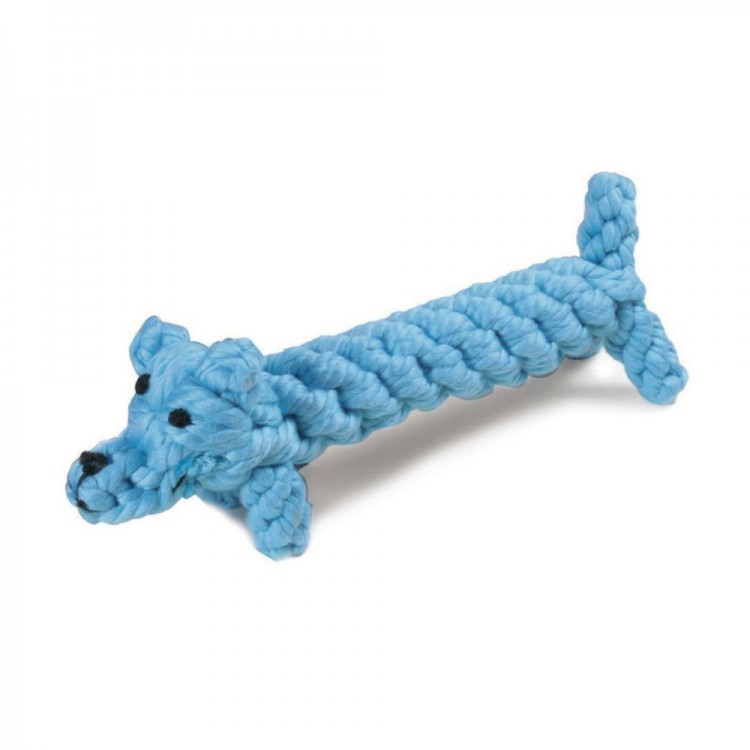 Record Cotton Dog Pies sznurkowy gryzak dla psa 20 cm
