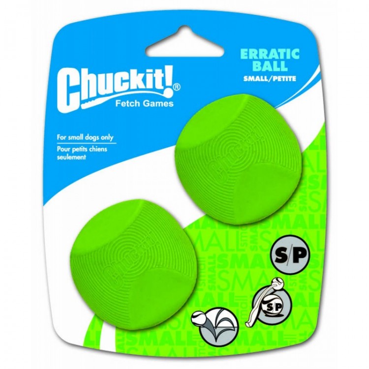 CHUCKIT! Erratic Ball Small 2pack