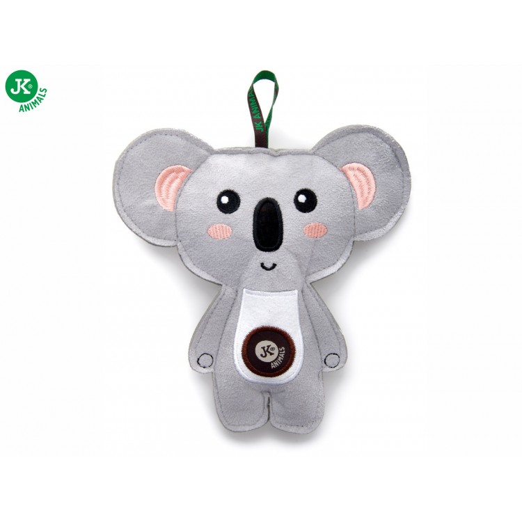 JK Animals Koala Piszcząca zabawka z mocnej tkaniny tekstylnej 18 cm