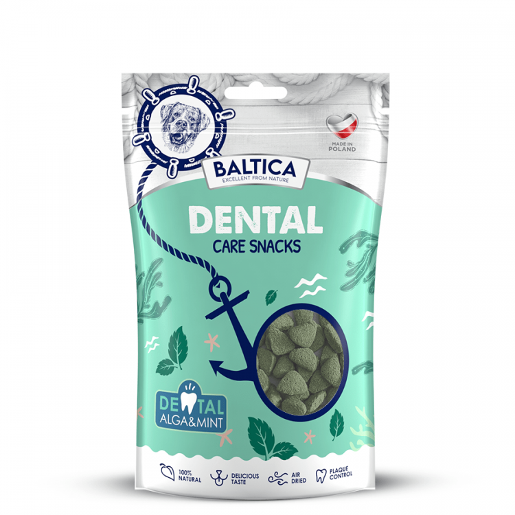 BALTICA Snacks Dental Care z Algą i Miętą 150g