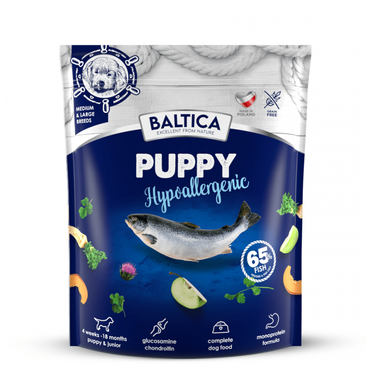 BALTICA Puppy Salmon Hypoallergenic Duże rasy 1kg
