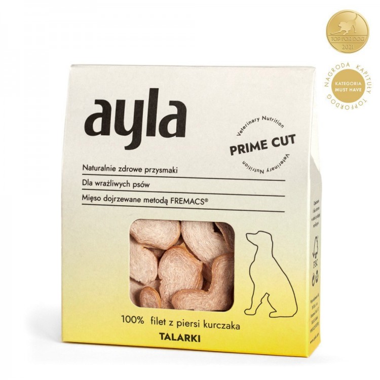 AYLA Prime Cut Filet z piersi kurczaka - talarki 45g