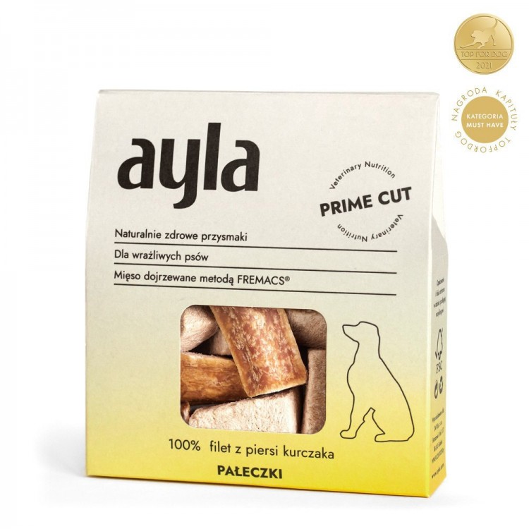 AYLA Prime Cut Filet z piersi kurczaka - pałeczki 45g