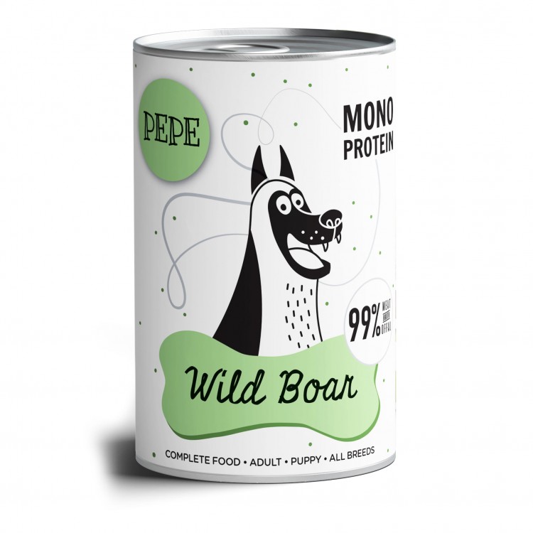PEPE Mono Protein - Wild Boar Dziczyzna 400g