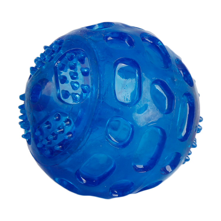 BUBA PET Piłka z gumy TPR piszcząca 7 cm