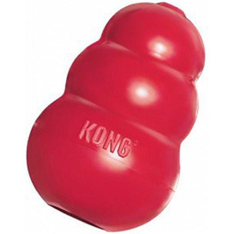 Kong Classic wytrzymała zabawka dla psa na przysmaki