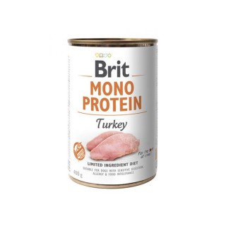 BRIT Mono Protein Turkey Indyk mokra karma dla psa