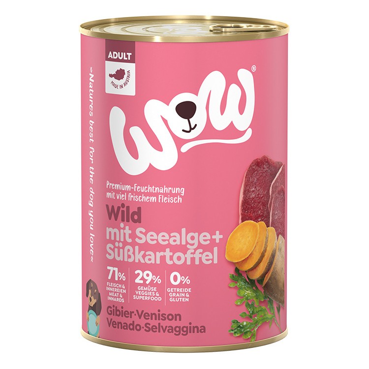 WOW Wild – dziczyzna z algami i batatami