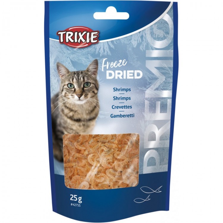 TRIXIE PREMIO Freeze Dried Shrimps - Krewetki dla psa i kota 25 g