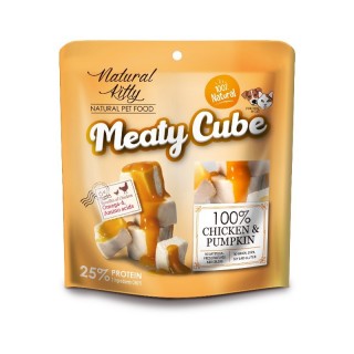 PETTRIC Meaty Cube Kurczak dynią - Przekąska dla psa i kota