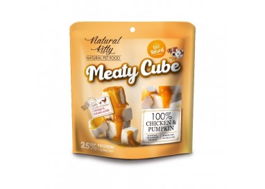 PETTRIC Meaty Cube Kurczak dynią - Przekąska dla psa i kota