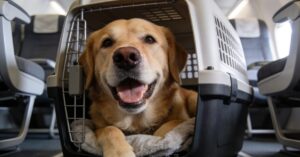 Pies w samolocie: jak bezpiecznie podróżować z pupilem na pokładzie?
